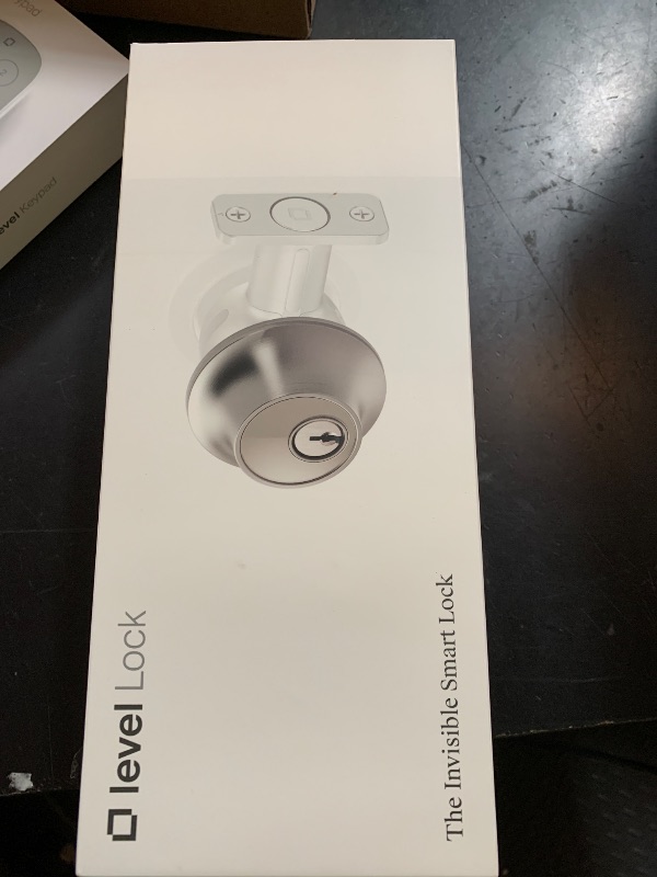 Photo 1 of Level Lock Connect (Wi-Fi) Smart Lock with Level Keypad - Previous Model - Satin Nickel