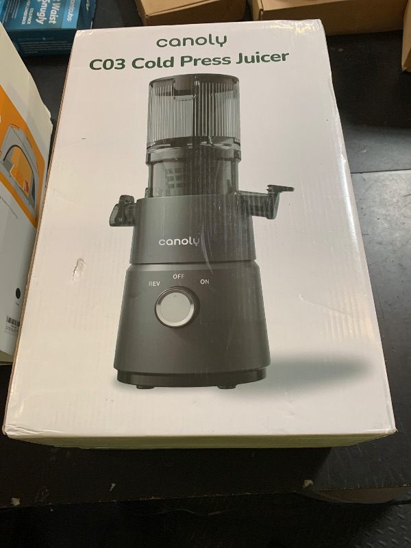 View 2 of Canoly 2-in-1 Cold Press Juicer C03, Makes Juice & Nut Milk