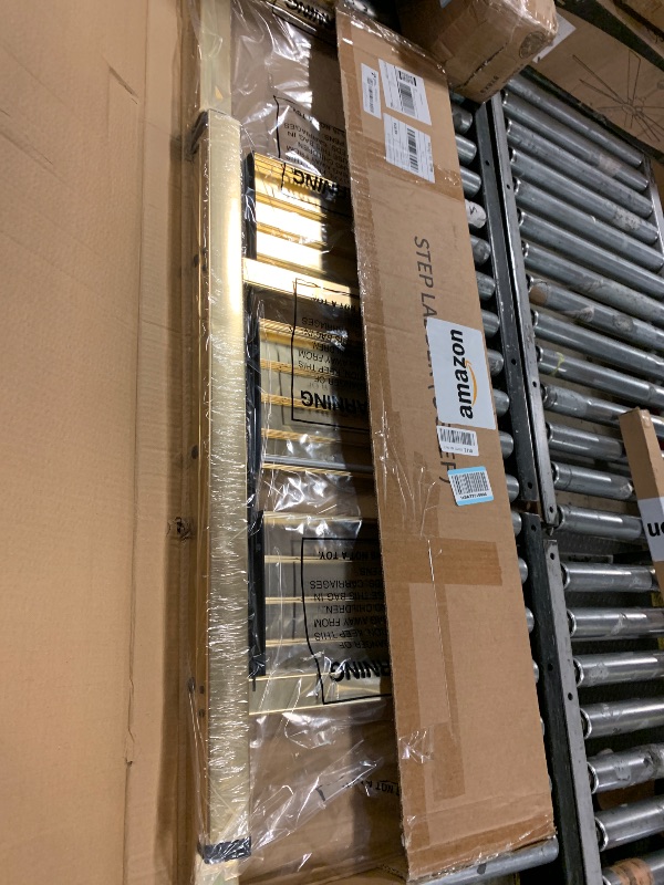 Photo 1 of BIBKOKE 3-Step Aluminum Folding Ladder