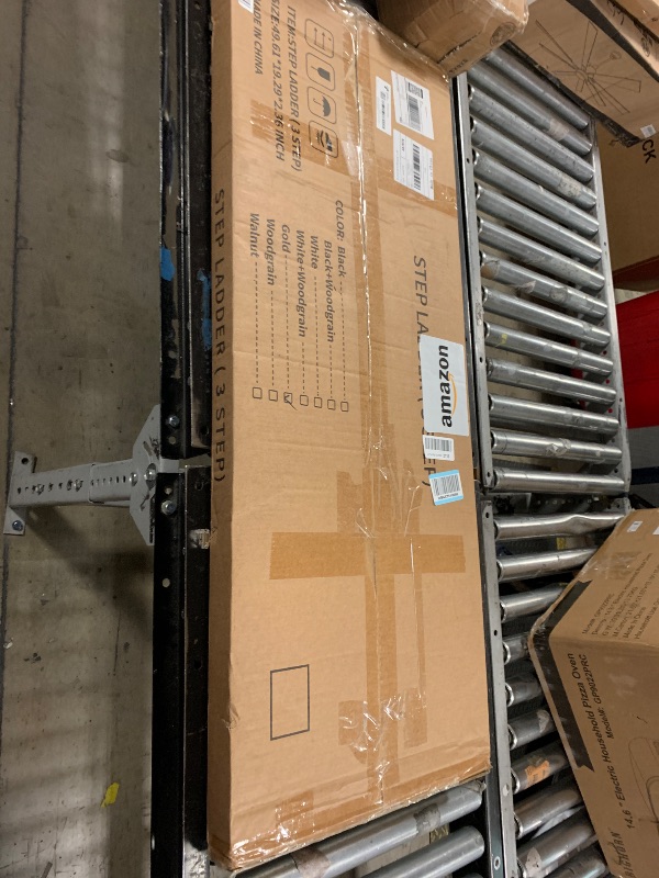 Photo 1 of BIBKOKE 3-Step Aluminum Folding Ladder