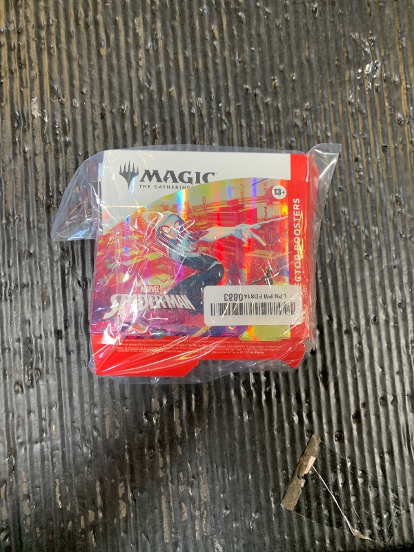 Photo 1 of Magic: The Gathering | Marvel's Spider-Man Collector Booster Box 5 PACKS OPENED 7 SEALED POSSIBLY RESEALED BUY AT OWN RISK