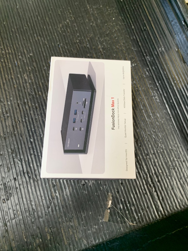 Photo 1 of iVANKY FusionDock Max1 Thunderbolt 4 Docking Station