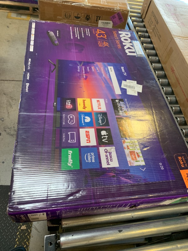 Photo 1 of Roku 43-Inch Smart TV 2026 - Select Series, 4K HDR TV - RokuTV