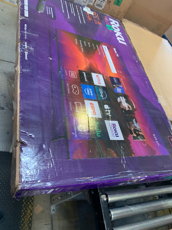 Photo 1 of Roku 65-Inch Plus Series Smart TV - 4K QLED Mini-LED TV - RokuTV