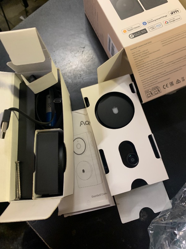 Photo 1 of Aqara Smart Doorbell Camera G410 with Chime, HomeKit Secure Video, Black
