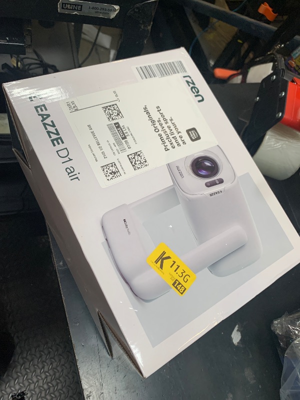 Photo 1 of Aurzen EAZZE D1 air Smart Portable Projector, Native 1080P, USB-C PD