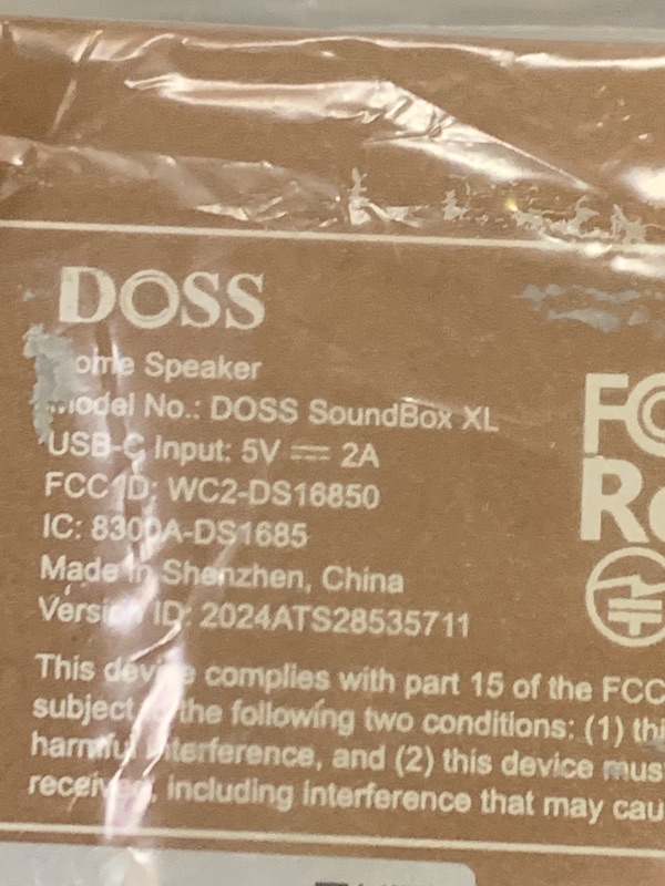 Photo 1 of DOSS SoundBox XL 32W Bluetooth Speaker for House 2.1 Channel with Subwoofer
