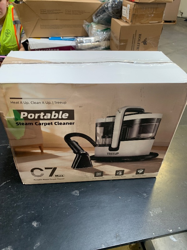 Photo 1 of TREEUP Portable Upholstery Steam Cleaner Machine