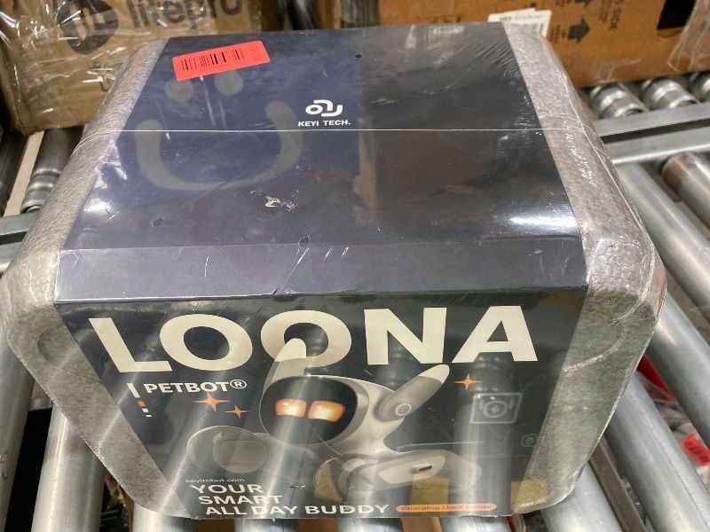 Photo 1 of **SEALED/NEW***Loona Robot Pet Dog ChatGPT-4o Smart AI-Powered Companion Voice & Gesture Control, Real-Time Interaction Robotics Toys for Kids, Home Monitoring - Includes Charging Dock PREMIUM WHITE MPN: KEY-LOONA-01