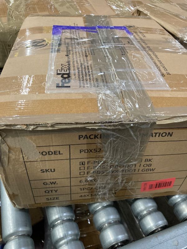 Photo 1 of ***MISSING PARTS-PARTS ONLY***Fanbulous 52'' Outdoor Ceiling Fans with Light and Remote,IP65 Wet Rated Waterproof Ceiling Fan with 6-Speed DC Motor, Farmhouse Plug in Gazebo Fan for Porch Patios Pavilion(Black)