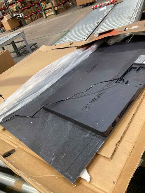 Photo 1 of ***DAMAGED -SELLING AS PARTS ONLY*** TCL 55 Inch Class QM7K Series | Mini LED QLED 4K HDR | 55QM7K, 2025 Model | 120HZ-144HZ Anti Reflective Screen Smart Google TV Dolby Atmos Onkyo Audio | Voice Remote Alexa Gaming Streaming Television