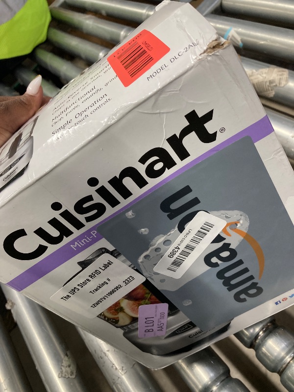 Photo 1 of ***PARTS ONLY****Cuisinart Mini-Prep Plus Food Processor, 24-Ounce Mini Food Processor to Chop Herbs, Vegetables, and Hard Cheese, 24-Ounce Work Bowl, Reversible Stainless Steel Blade, DLC-2ABC, Brushed Chrome/Nickel