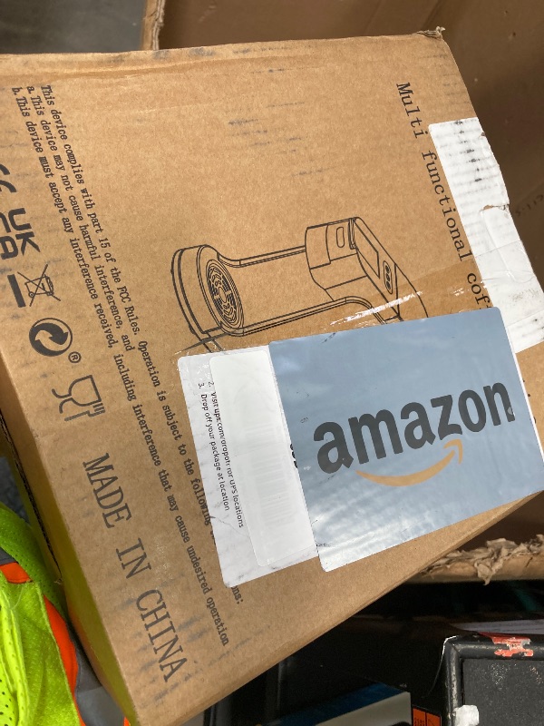 Photo 1 of ***PARTS ONLY/LOUD****All-in-1 Single Serve Coffee Machine, Hot and Iced Coffee Maker for Ground Coffee, K-Cup Pod, NES Original and DG Pod, 20 Bar Espresso Coffee Maker, Customizable Brew Volume, Heats up in 3 seconds