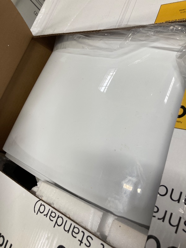 Photo 1 of ***DAMAGED -NON-FUNCTIONAL SELLING AS PARTS ONLY***
BLACK+DECKER Portable Air Conditioner, 8,000 BTU (3,950 BTU SACC) for Rooms up to 400 Sq. Ft., Portable AC with Follow Me Remote Control and Window Kit, BPACT08WT, White