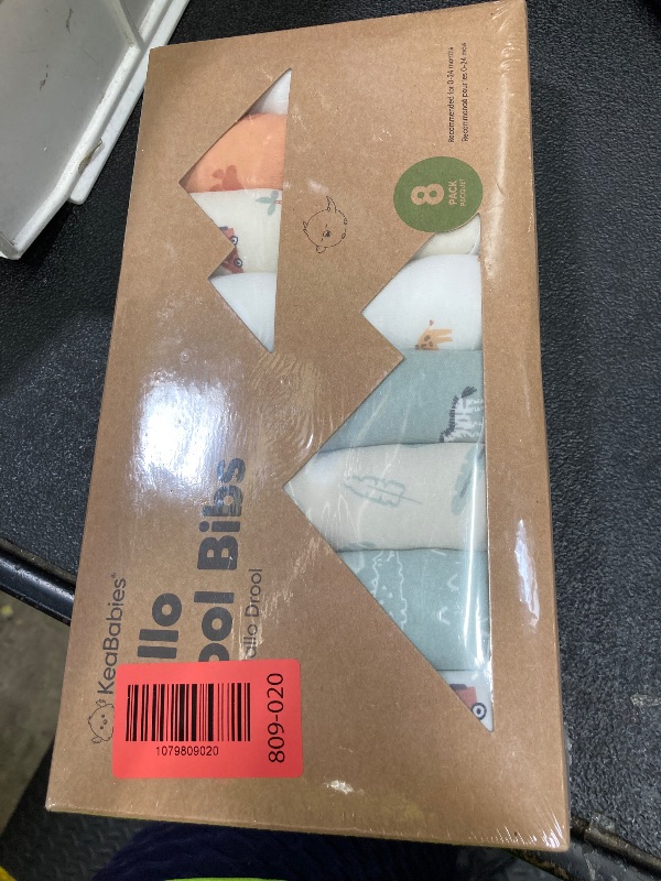 Photo 1 of ***FACTORY SEALED***KeaBabies 8-Pack Bibs for Baby Girl, Boy - Pullover Large Baby Bibs for Drooling and Teething Infant, Newborn,Soft & Absorbent Organic Cotton,Long Torso Coverage Keep Toddler Clean & Dry(Wilderness)***FACTORY SEALED***