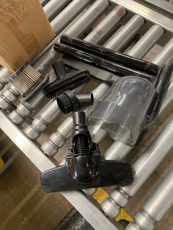 Photo 1 of ***MISSING PIECES SELLING AS PARTS ONLY*** Cordless Handheld Vacuum for Milwaukee 18V Battery, 5 in 1 Vacuum Cleaner 50CFM 125AW Shop Vac with 500W Brushless Motor Max 18000r/Min, HEPA Filter, for Home Car Hardwood Floor Carpet (No Battery)   ***USED-DUST