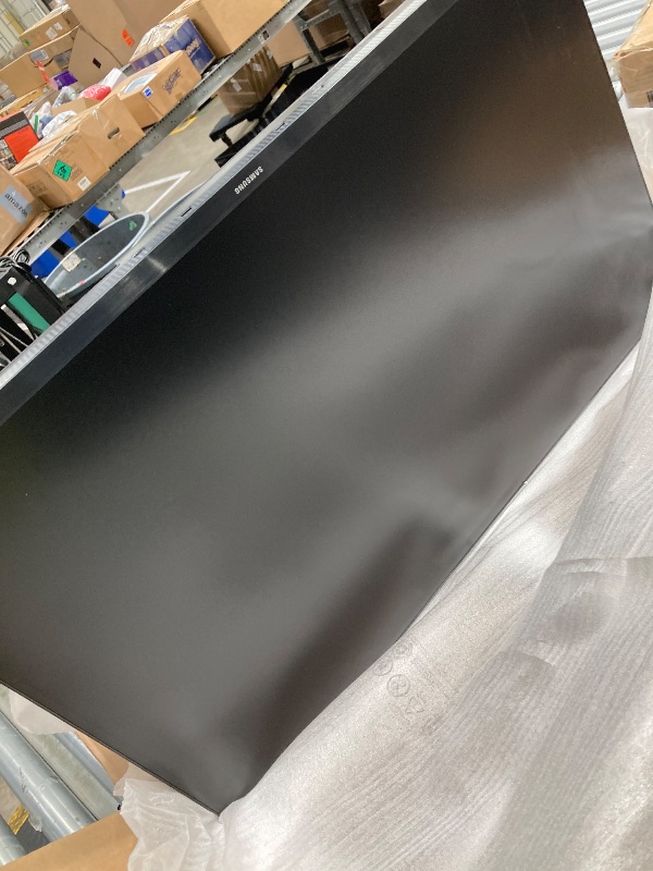 Photo 1 of *NO RETURNS/NO REFUNDS* Samsung 32-Inch Flat Computer Monitor, 75Hz, Borderless Display, AMD FreeSync, Game Mode, Advanced Eye Care, HDMI and DisplayPort, LS32B304NWNXGO, 2024