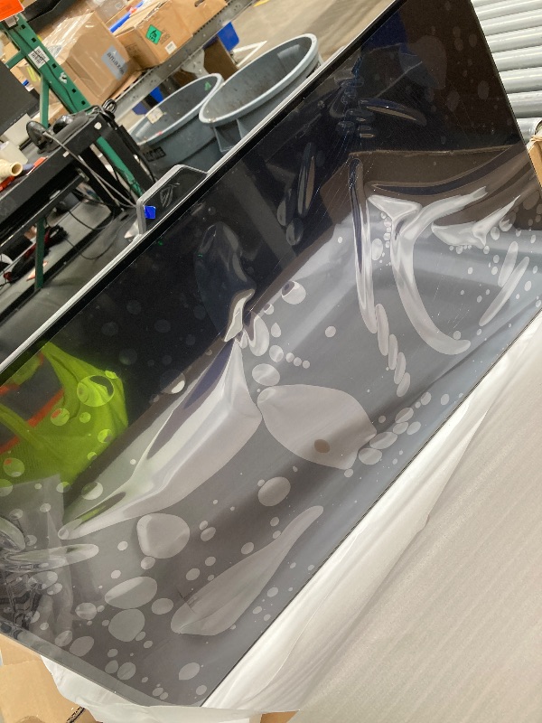 Photo 1 of *NO RETURNS/NO REFUNDS* *Parts only/screen cracked* ASUS ROG Strix 26.5” 1440P QD-OLED Gaming Monitor (XG27ACDNG) -QHD (2560x1440), 360Hz, 0.03ms, Custom Heatsink, OLED Care+, G-SYNC Compatible, 99% DCI-P3, DisplayWidget, AI Gaming, 3yr Warranty