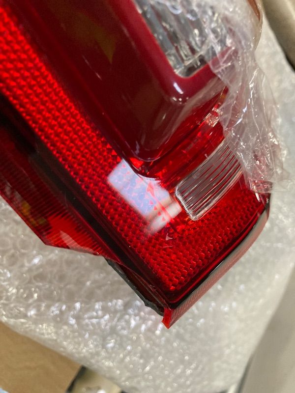 View 2 of **ONE LIGHT IS CRACKED ON CORNER**** LED Tail Lights W/Blind Spot Assembly Compatible with 2015 2016 2017 Ford F150 King Ranch Lariat Platinum XL XLT 2016 2017 Limited SSV, Rear Light Taillights Replacement # HL3Z13405D HL3Z13404D