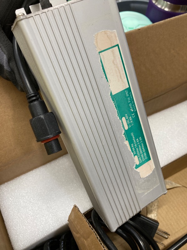 Photo 1 of *USED?DIRTY* Sejaede Ultrasonic Fogger Mist Maker 12 Head (9000ml/H) with 400W Waterproof Power Supply & Floats, Ultrasonic Humidifier Ideal for Pond, Vegetable Preservation, Landscape, Lawn, Halloween
