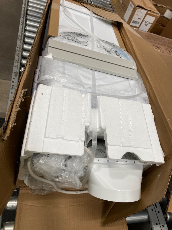 View 2 of *Used* Garvee 8000 BTU Portable Air Conditioner,Up to 350 Sq.Ft. Remote Control 48dB Portable AC Unit, Dehumidifier, Fan, Sleep, 24H Timer&Installation Kit, DOE Certified, Ceer 6.2,White+White Panel