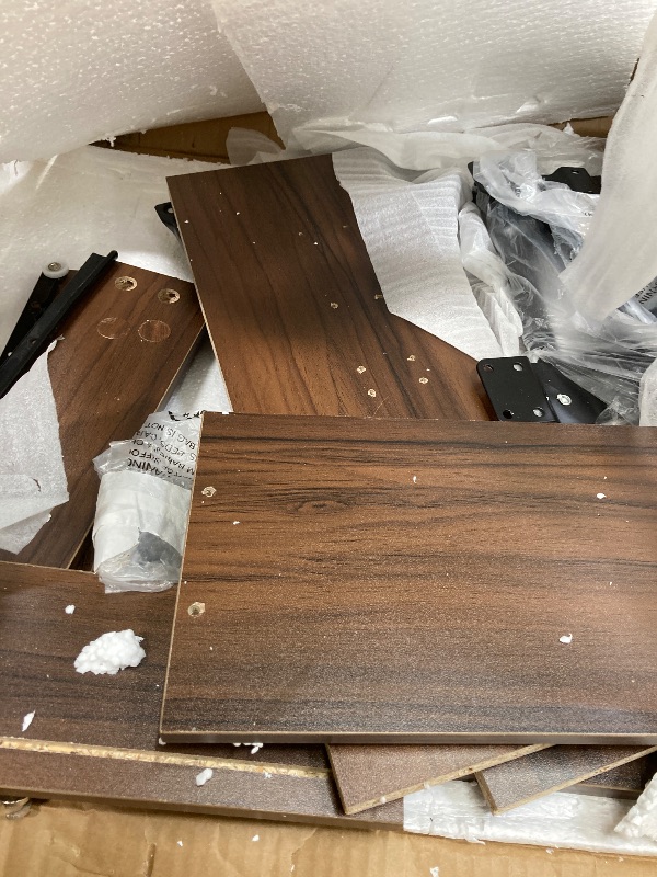 Photo 1 of *Missing pieces* *Scratches* Brown End table with drawers