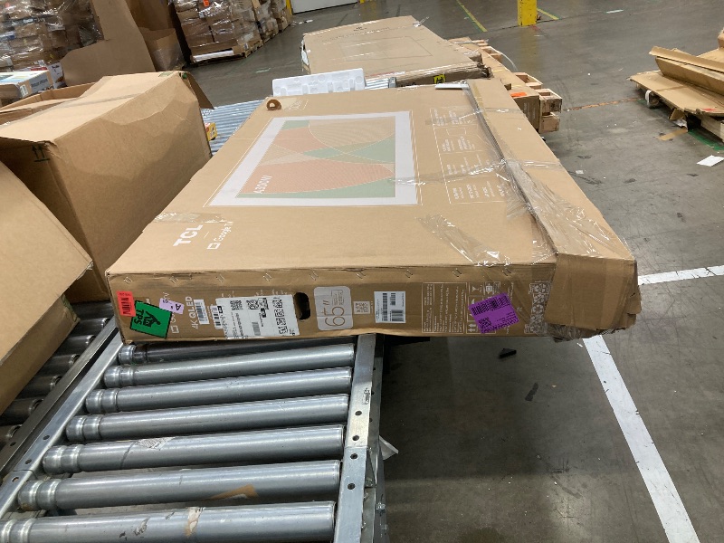 Photo 1 of ***no returns no refunds*********TCL 65 Inch Class NXTVISION Series Picture Frame Art TV | 65A300W, Latest Model | QLED 4K HDR Smart Google TV | 120HZ Dolby Atmos Audio | Alexa Google Apple Streaming Television | Easy Install