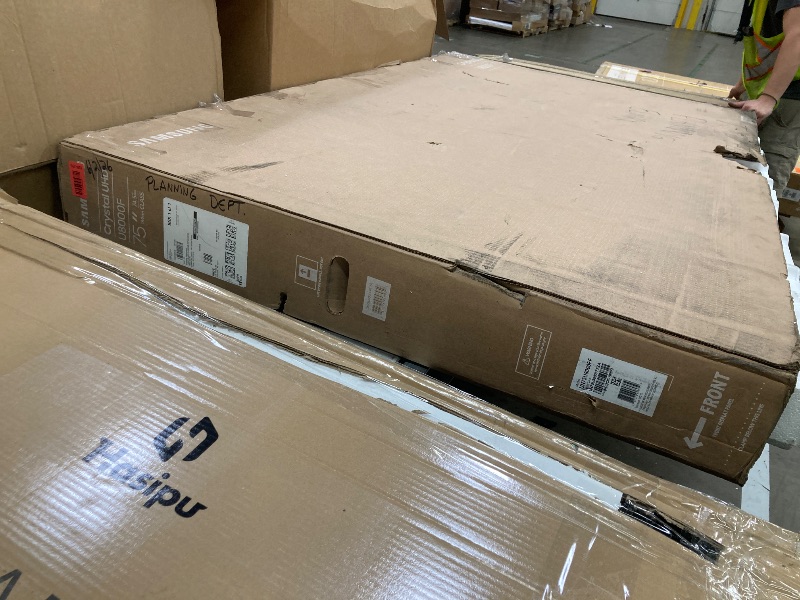 Photo 1 of ***********does not have a power cord to turn it on***********Samsung 75-Inch Class Crystal UHD U8000F 4K Smart TV (2025 Model) Endless Free Content Processor, MetalStream Design, Knox Security, Alexa Built-in