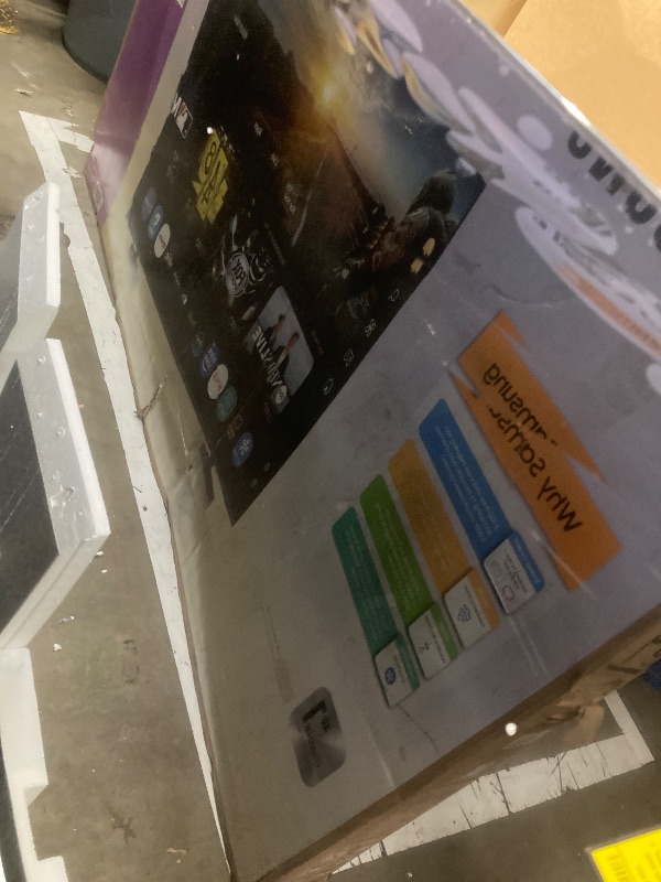 Photo 1 of ***********does not have a power cord to turn it on***********Samsung 75-Inch Class Crystal UHD U8000F 4K Smart TV (2025 Model) Endless Free Content Processor, MetalStream Design, Knox Security, Alexa Built-in