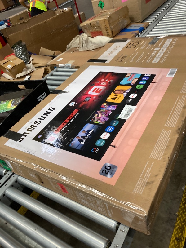 Photo 1 of **no refunds, no returns**  Samsung 55-Inch Class Mini LED M70H Series Samsung Vision AI Companion Smart TV (2026 Model, 55M70H) Processor 4K, Pure Spectrum Color, Motion Xcelerator + DLG 120Hz