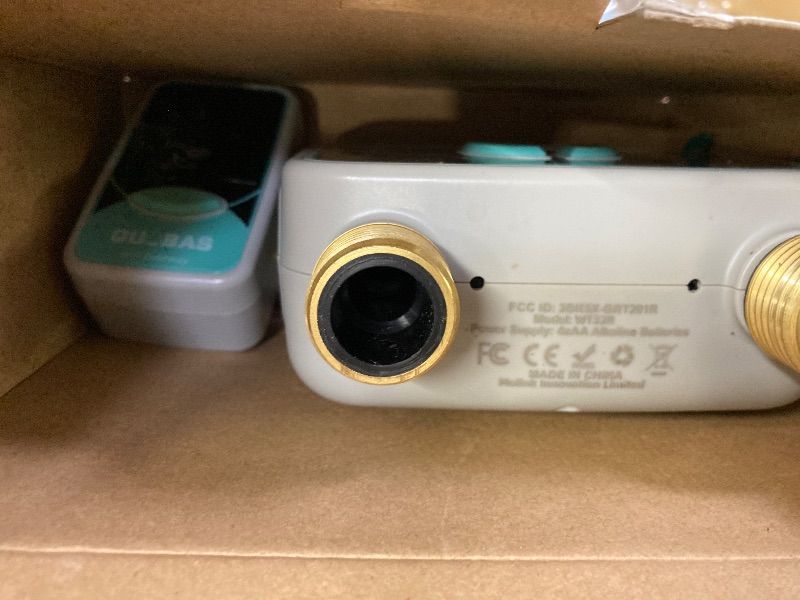 Photo 1 of **CONNECTION ISSUES****QUOBAS WiFi Water Timer for Garden Hose, 2 Zone Brass Hose Timer WiFi with App Control & Rain Delay/Auto/Manual 3 Modes for Drip Irrigation, Pool & Lawn, Battery Powered, 2.4GHz WiFi Only
