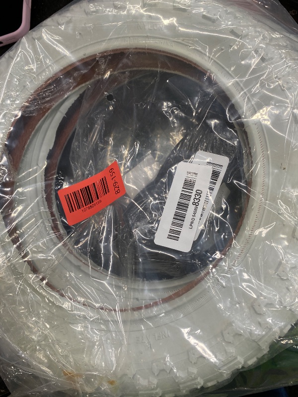 View 2 of (2 Sets) 12” x 2.125 Kids Bike Replacement White Tires and Tubes - Compatible with Most 12”-12.5” Kids Bikes Like RoyalBaby, Schwinn, and Dynacraft - Made from BPA/Latex Free Butyl Rubber