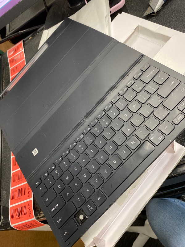 Photo 1 of ***MISSING A KEY TAB***Samsung Galaxy Tab S10+ Book Cover Keyboard Slim AI Key - AI Key for Galaxy Tab S10+ | S10+ 5G | S9+ | S9+ 5G | S9 FE+ | S9 FE+ 5G, Slim and Lightweight Design, US Version, Black***MISSING A KEY TAB***