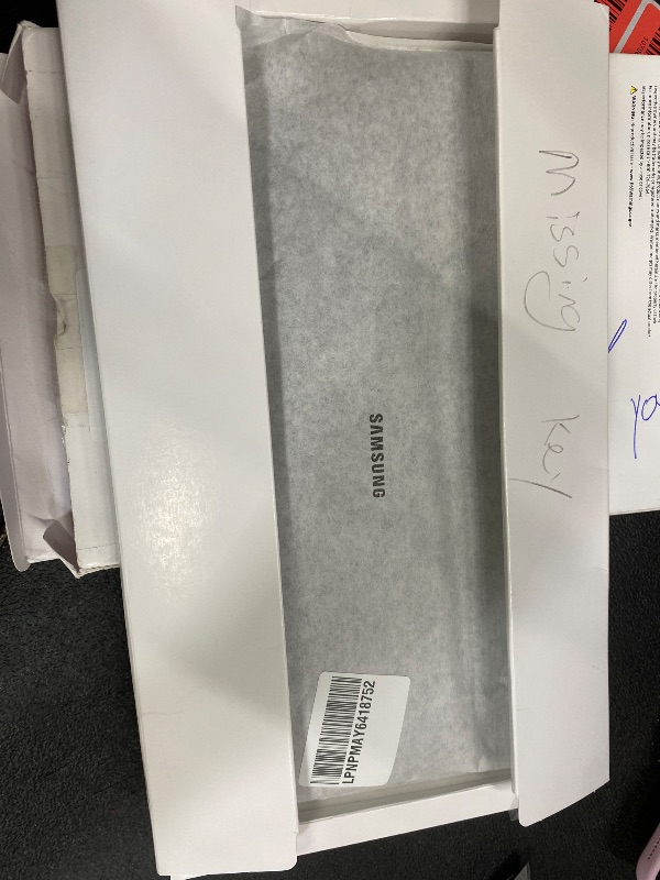 Photo 1 of ***MISSING A KEY TAB***Samsung Galaxy Tab S10+ Book Cover Keyboard Slim AI Key - AI Key for Galaxy Tab S10+ | S10+ 5G | S9+ | S9+ 5G | S9 FE+ | S9 FE+ 5G, Slim and Lightweight Design, US Version, Black***MISSING A KEY TAB***