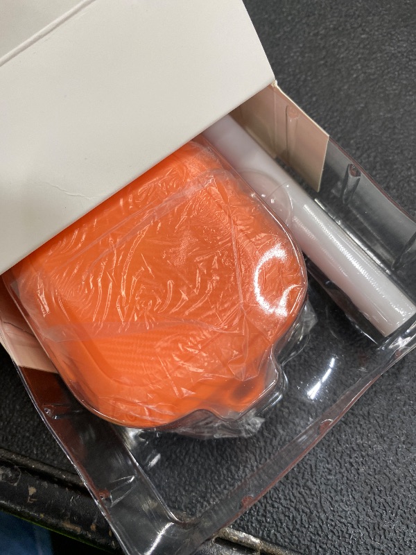 Photo 1 of [Upgrade Secure Lock] for Beats Powerbeats Pro 2 Case Cover, LDSXAY Carbon Fiber Shockproof Protective Cover for Powerbeats Pro 2 2025 with Cleaner Kit & Carabiner (Orange)