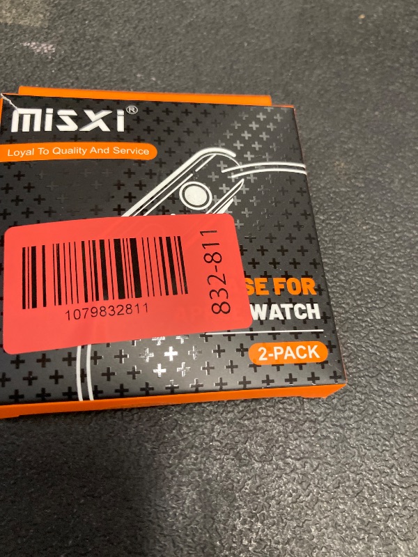 Photo 1 of ***ONLY ONE***Misxi 2 Pack Hard PC Case with Tempered Glass Screen Protector Compatible with Apple Watch SE 3 (2025) SE 2 SE Series 6 Series 5 Series 4 44mm, Scratch Resistant Overall Protective Cover for iWatch, Clear