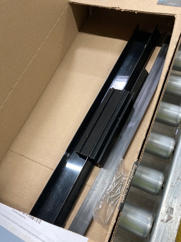 Photo 1 of 1 Pack 1-3/4 x 36 Inch U Shaped Door Bottom Sweep with Drip Cap Weather Stripping Bottom Seal PVC Storm Door Sweep Draft Stopper for Exterior Interior Entry Doors