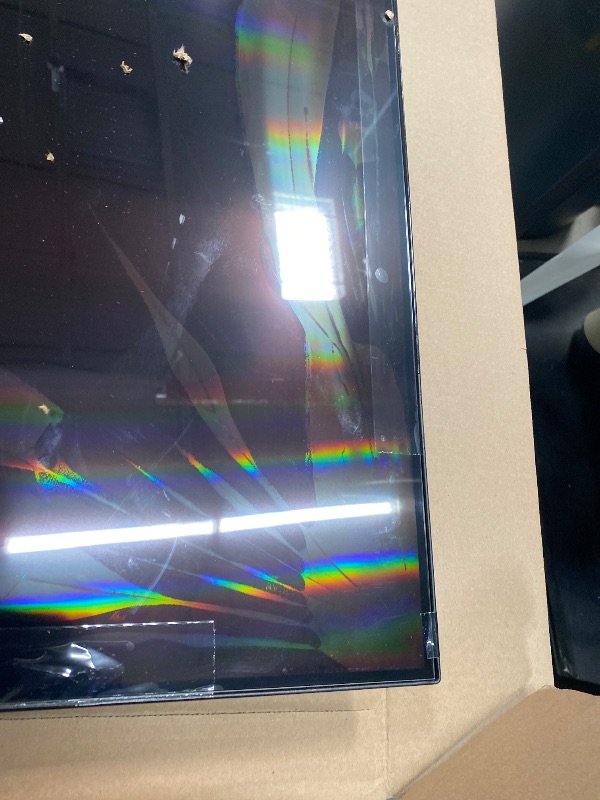 Photo 1 of **** NO RETUN- NO REFOUN**** - *** THE SCREEN IS BROKEN*** SAMSUNG 55-Inch Class Crystal UHD 4K BEC-H Series HDR Pro TV w/ 3D Surround Sound, PurColor, Contrast Enhancer, Use for Digital Signage Displays, Commercial TV, Alexa Built-In (LH55BECHLG, 2023 Mo