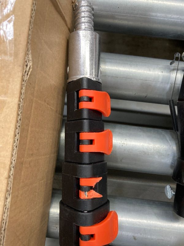 Photo 1 of **CLIPS BROKE/PARTS ONLY***PMMJ Light Bulb Changer for High Ceilings with 26FT Reach, Telescopic Extension Pole for High Ceilings and Recessed Lights (5-20FT) with Baskets, Suction Cup and Duster