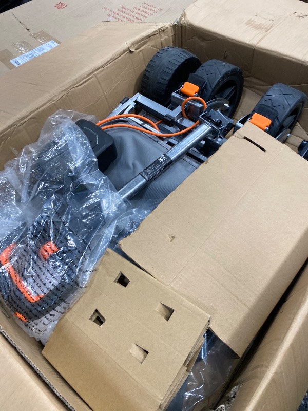 Photo 1 of **MISSING CHARGER****LiTHELi Electric Folding Utility Wagon Cart – All-Terrain Portable Powered Wagon with Dual Motors, Removable Battery & Large Cargo Space for Beach, Camping, Shopping & Outdoor Hauling