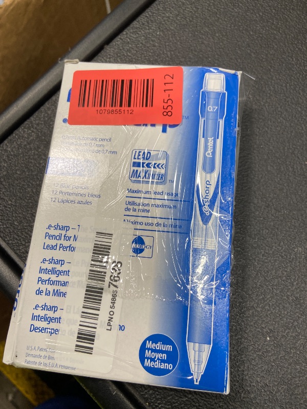 Photo 1 of .e-Sharp Mechanical Pencil (0.7mm), Blue Accents