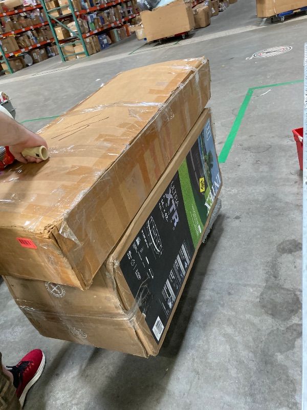 Photo 1 of ***MISSING PARTS --------missing main parts**** Intex Ultra XTR Frame 14' x 42" Round Above Ground Outdoor Swimming Pool Set with Sand Filter Pump, Ladder, Ground Cloth, and Pool Cover