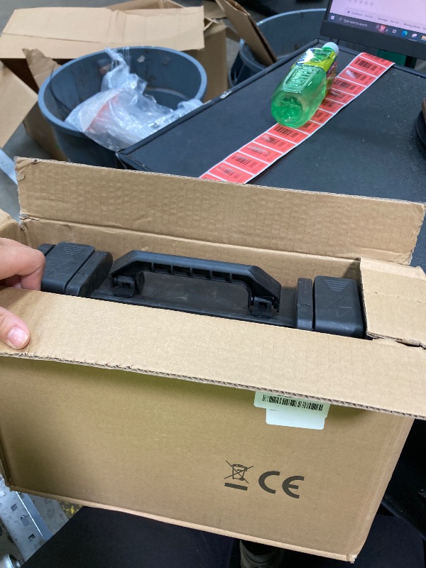 Photo 1 of ***MISSING PIECES -SELLING AS IS *** 1/2" High Torque Impact Wrench, 1500N.m 1106FT-LB Brushless Cordless Impact Gun, 3-Speed Reverse Auto-Stop Electric Impact Driver with LED Light, 2×4.0Ah Battery for Auto Repair & Heavy-Duty Work