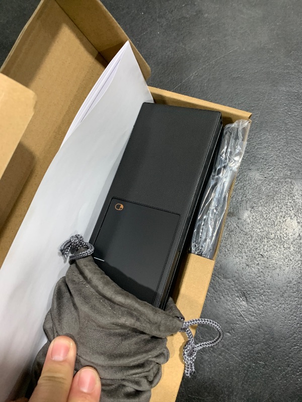 Photo 1 of MEETION Foldable Bluetooth Keyboard with Touchpad, Tri-Folding Compact Box Portable Keyboard, Rechargeable Wireless Travel Keyboards with Trackpad for iPad Smartphone Laptop PC Windows iOS Mac Android