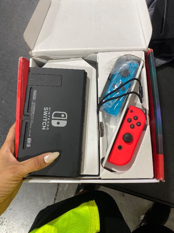 Photo 1 of -PLEASE READ ENTIRE DESCRIPTION BEFORE BIDDING!!!!!!!!!!!!!!!!!!!!!!!!!!!!!!!!!!!!!!!!!!!!!!!!!!!! -Nintendo Switch System. Item is in switch 2 box and has switch 2 accessories but tablet is not a switch 2 !