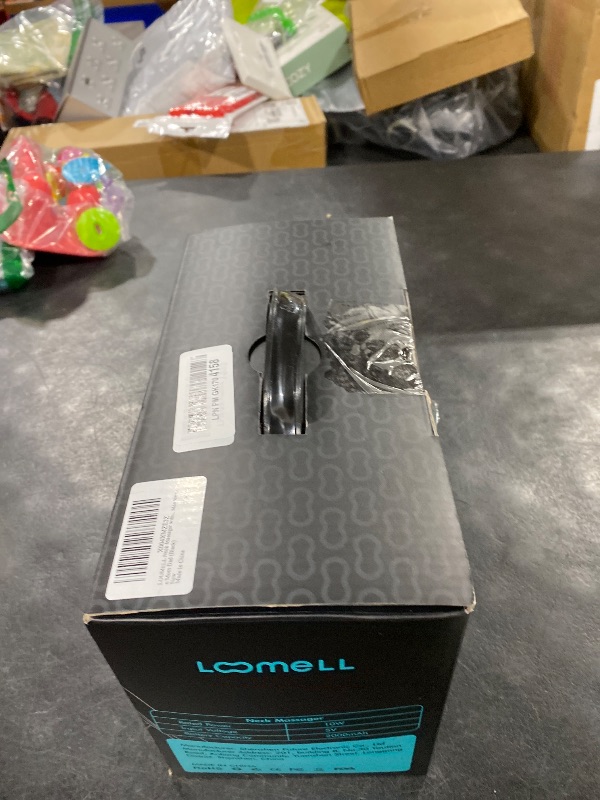 Photo 1 of LOOMELL Neck Massager with Heat Cordless: Shiatsu Back Shoulder Massage Tools for Pain Relief Deep Tissue Electric 4D Kneading for Muscle Remedy Lymphatic Drainage Gifts for Men Women Mom Dad (Black)