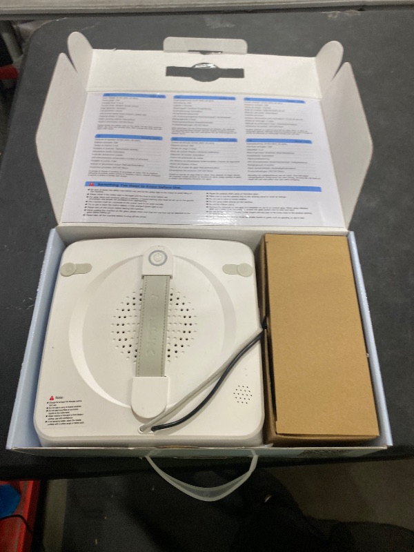 Photo 1 of BOJUK Window Cleaning Robot, 5000Pa Sauction with 4 Water Spray, 10-Stage Protection System, Intelligent Path Planning, 3 Cleaning Modes, Edge Detection for High Glass, Tiles, Mirror
