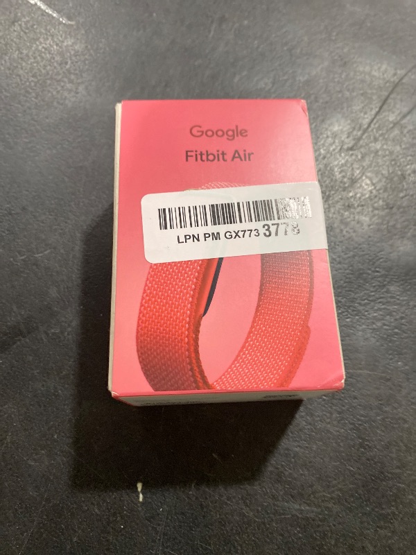 Photo 1 of Google Fitbit Air - Screenless Activity Tracker with Fitness, Heart Rate, and Sleep Tracking - Personalized AI-Powered Coaching - Up to 7 Days’ Battery Life - Works with iOS and Android - Berry