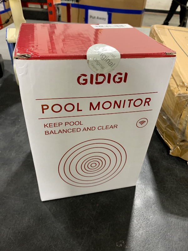 Photo 1 of GIDIGI Smart Pool Monitor, 5-in-1 pH Salt Meter for Swimming Pool