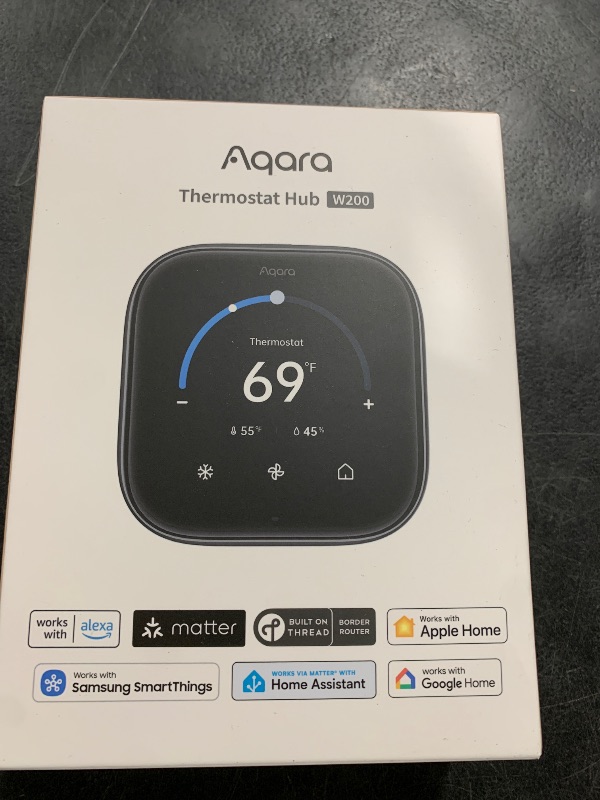 Photo 1 of Aqara Smart Thermostat W200 with Apple Adaptive Temperature